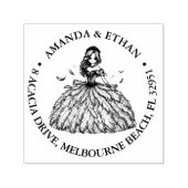 Tampon Auto-encreur Romance Enchanter Mariage Anime (Design)