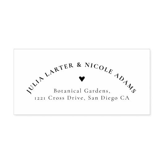 Tampon Auto-encreur Romantique classique Pearl Swan Mariage de cadre f (Design)