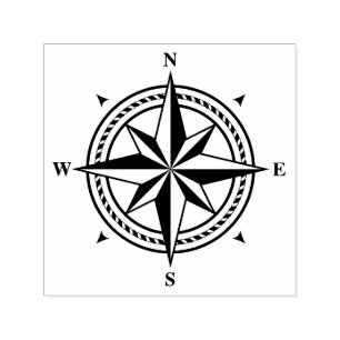 Tampon Auto-encreur rose Compass