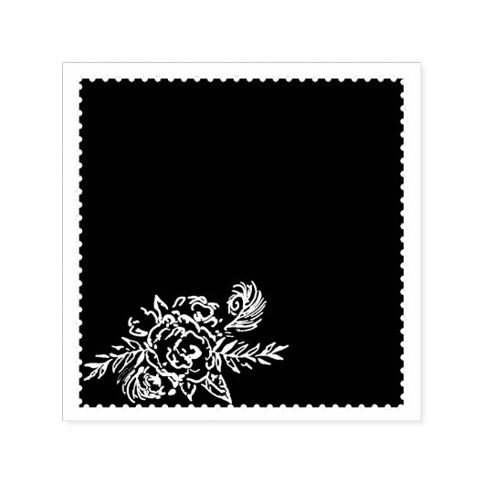 Tampon Auto-encreur Rose Toffee (Design)