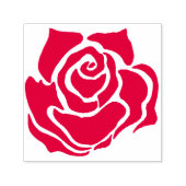 Tampon Auto-encreur Rose tribal (Design)