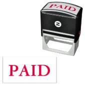 Tampon Auto-encreur Rouge payé (En situation)