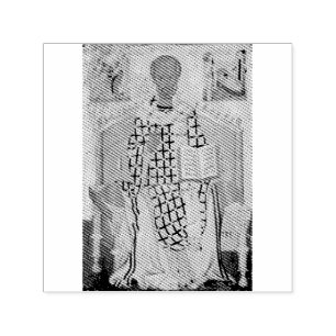 Tampon Auto-encreur Saint Nicolas de Myra Icon orthodoxe