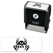 Tampon Auto-encreur Saison Éffrayante de Ghost Go (En situation)