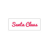 Tampon Auto-encreur Santa Claus Faux Signature pour Noël (Design)