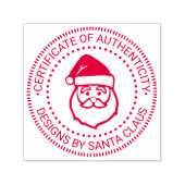 Tampon Auto-encreur Santa Claus Xmas “Certificate of Authenticity” #3 (Design)