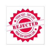 Tampon Auto-encreur Sceau personnalisé d'auto-allumage rejeté (Design)