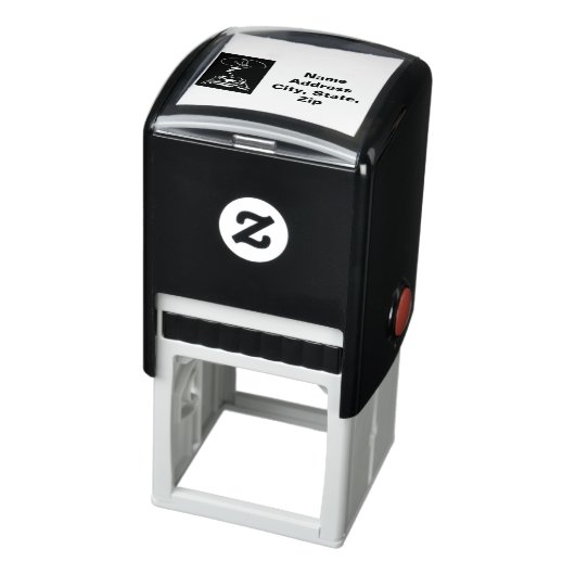 Tampon Auto-encreur Sci-Fi smart animaux "Hungry Frog Dreams" (Produit)