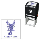 Tampon Auto-encreur Scorpion de noeud céleste pourpre (En situation)