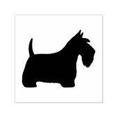 Tampon Auto-encreur Scottish terrier scottie dog silhouette (Design)