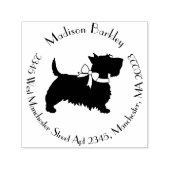 Tampon Auto-encreur Scottish Terrier Scotty Chien écossais Chien Chien (Design)