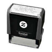 Tampon Auto-encreur Script M. Mme Nom Adresse de retour (Produit)