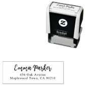 Tampon Auto-encreur Script manuscrit moderne simple (En situation)