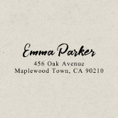 Tampon Auto-encreur Script manuscrit moderne simple