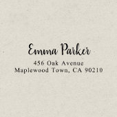 Tampon Auto-encreur Script manuscrit moderne simple