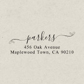 Tampon Auto-encreur Script manuscrit simple