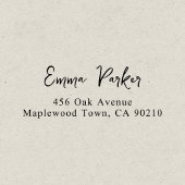 Tampon Auto-encreur Script manuscrit simple