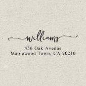 Tampon Auto-encreur Script manuscrit simple