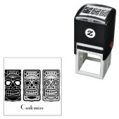 Tampon Auto-encreur Sculptures Triple Tiki Thunder_Cove (En situation)