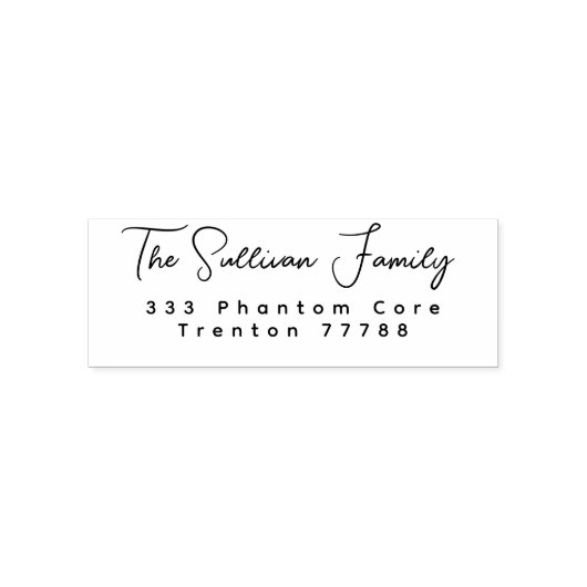 Tampon Auto-encreur Self Inking Rubber Stamp (Design)