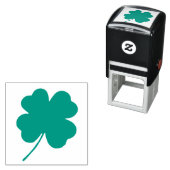 Tampon Auto-encreur Shamrock St. Patrick's Day 4Shannon (En situation)