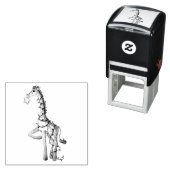 Tampon Auto-encreur Shiny Giraffe (En situation)