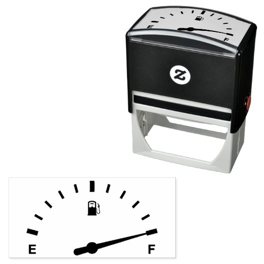 Tampon Auto-encreur signal indicateur moteur (En situation)