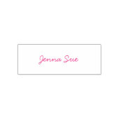 Tampon Auto-encreur Signature auto-encastrée du timbre de nom personna (Design)