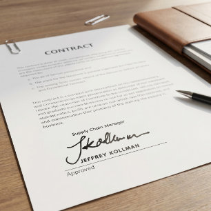 Tampon Auto-encreur Signature de professionnel de la santé   Personnal