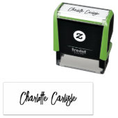 Tampon Auto-encreur Signature personnalisée du script lettres main mod (En situation)