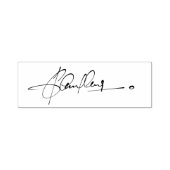 Tampon Auto-encreur Signature Rubber Stamp | Your Handwriting Upload (Design)