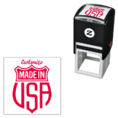 Tampon Auto-encreur Signet Fabriqué aux États-Unis Thunder_Cove (En situation)