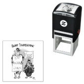 Tampon Auto-encreur S'il vous plaît Jour d'Action de grâce (En situation)