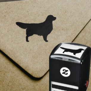 Tampon Auto-encreur Silhouette de golden retriever