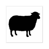 Tampon Auto-encreur Silhouette des moutons (Design)