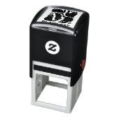 Tampon Auto-encreur Silhouettes de chat noir - Design Feline mignon (Produit)