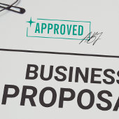 Tampon Auto-encreur Simple approuvé Office Business Personnalisé