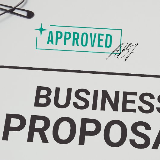 Tampon Auto-encreur Simple approuvé Office Business Personnalisé