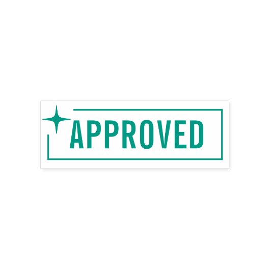 Tampon Auto-encreur Simple approuvé Office Business Personnalisé (Design)