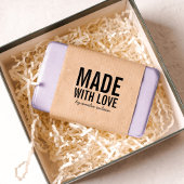 Tampon Auto-encreur Simple Bold Personnaliser avec le nom Fabriqué ave