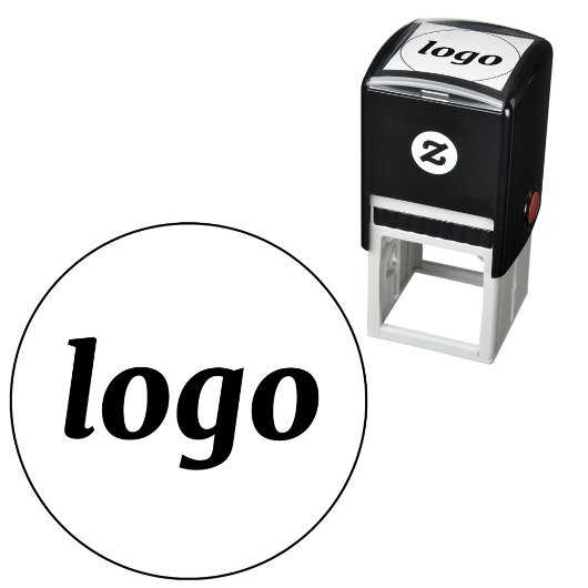 Tampon Auto-encreur Simple branding de logo pour entreprise promotionn