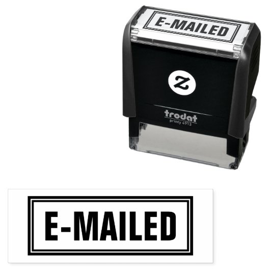 TAMPON AUTO-ENCREUR SIMPLE D'AUTO-INKING DE BUREAU ÉLECTRONIQUE (En situation)