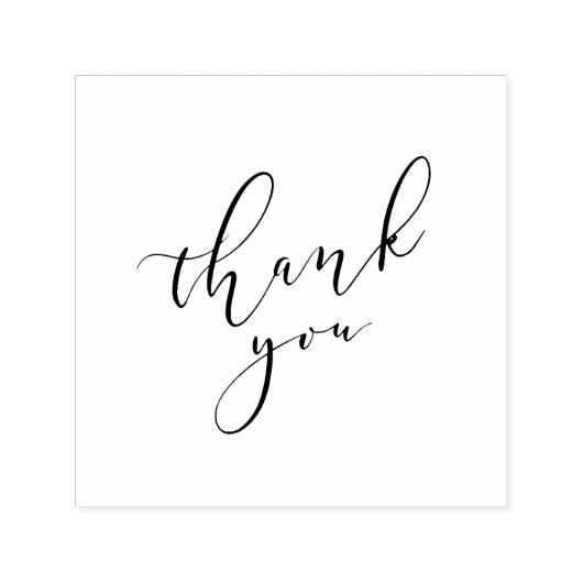 Tampon Auto-encreur Simple et élégant, merci timbre auto-encre (Design)