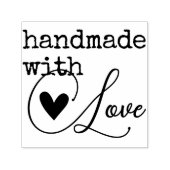 Tampon Auto-encreur Simple fait à la main avec coeur d'amour Simple él (Design)