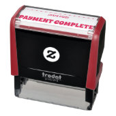 Tampon Auto-encreur Simple "PAIEMENT COMPLET" Timbre en caoutchouc (Produit)