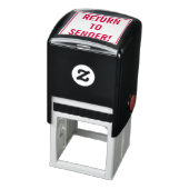 Tampon Auto-encreur Simple "RETOUR À SENDER !" Timbre en caoutchouc (Produit)