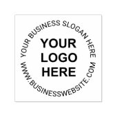 Tampon Auto-encreur Slogan Website Business Logo Self-Inking (Design)