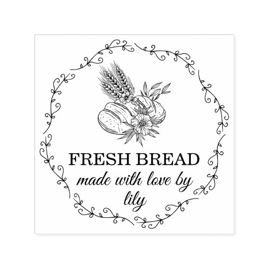 Tampon Auto-encreur Sourdough Bread Baking (Design)