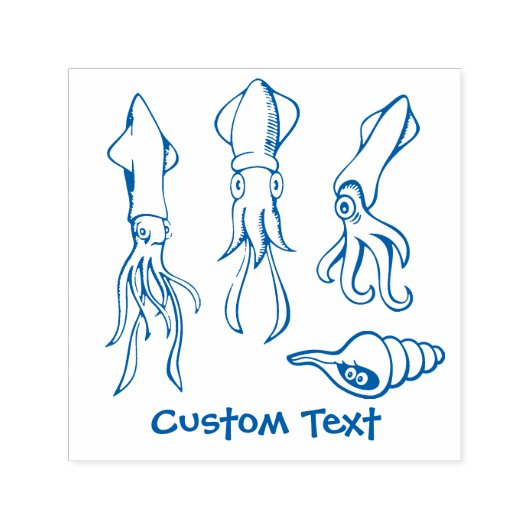 Tampon Auto-encreur Squid (Design)