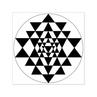 Tampon Auto-encreur Sri Yantra Self Inking Stamp